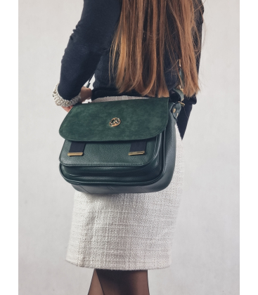 Smaragd elegáns crossbody táska Sára